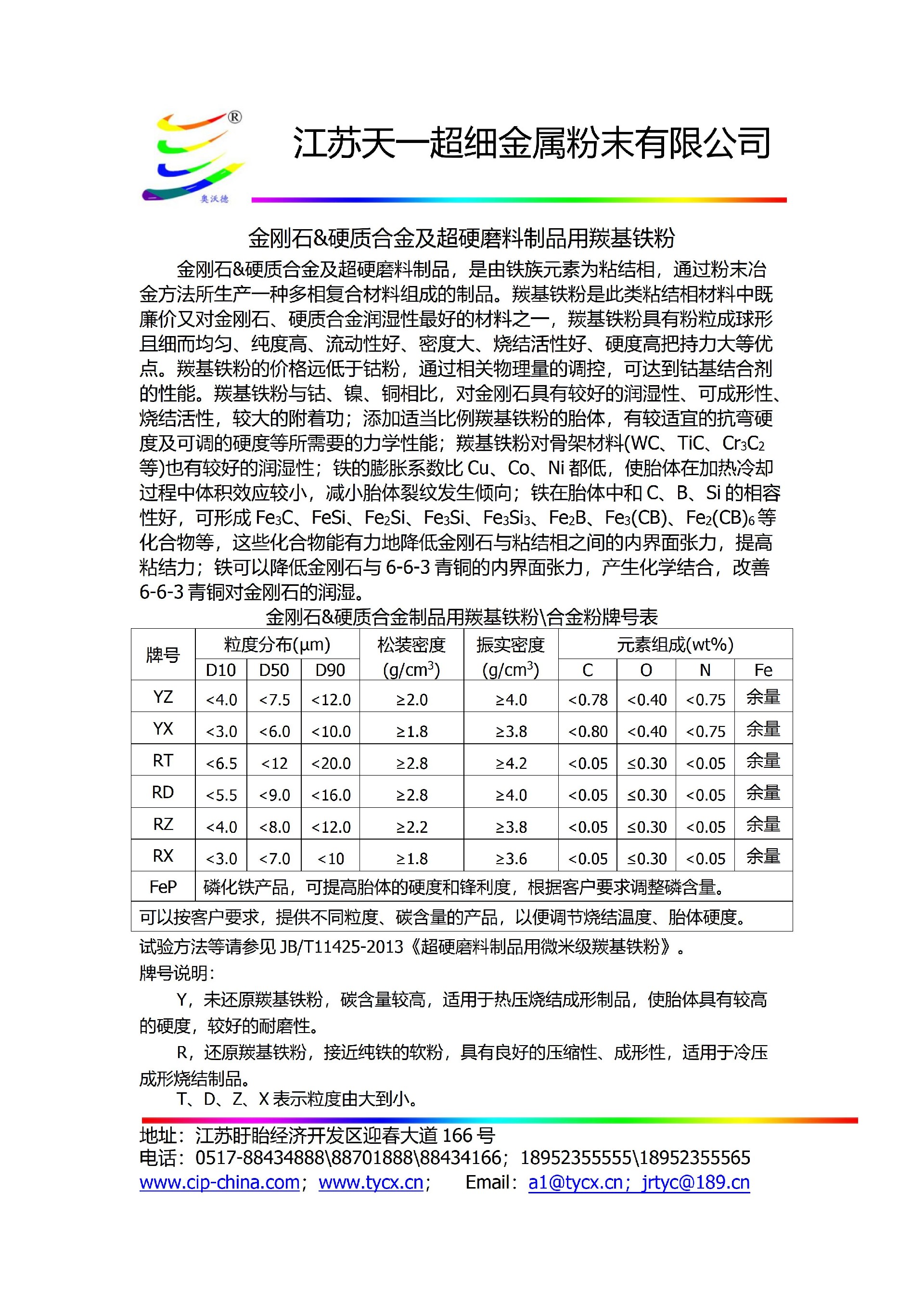 4-1金剛石&硬質合金及超硬磨料制品用羰基鐵粉
